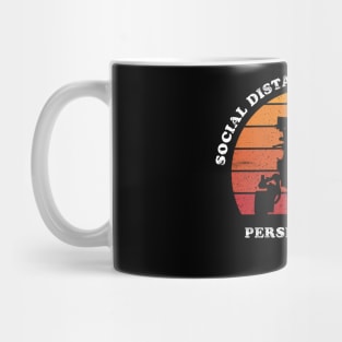 Perseverance Rover Mars Funny Social Distance Mug